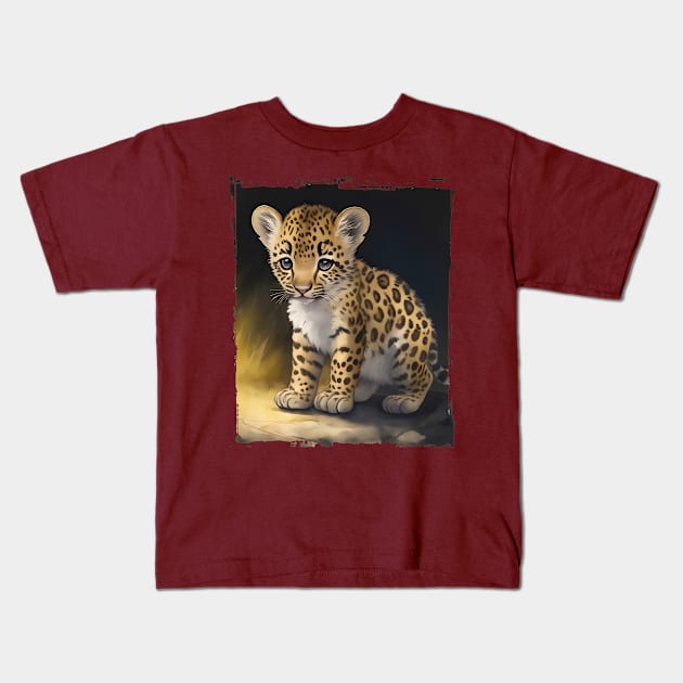 Little Leopard Kids T-Shirt by DeVerviers